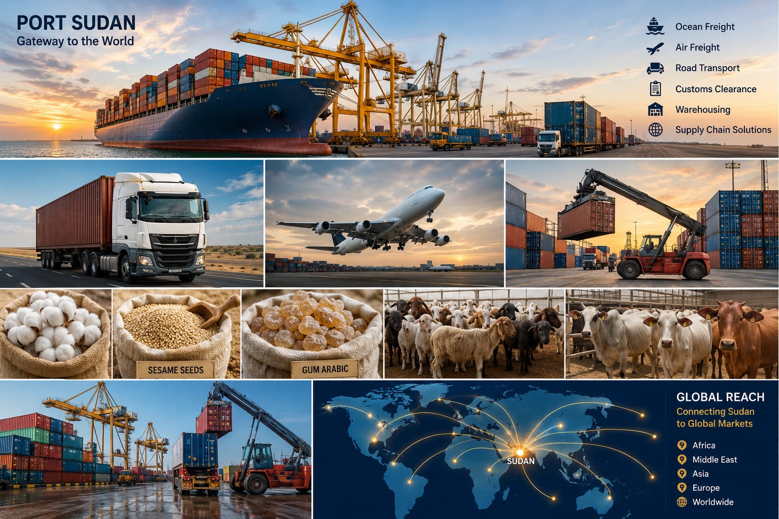 Sudan Link Logistics Operations - Port Sudan